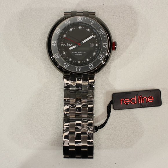 Redline Men's RL-50039-GM-104 Driver Analog Display Quartz Grey Watch - Picture 2 of 4